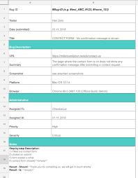 / 4+ excel sales tracking templates. 10 Bug Report Template Options That Will Skyrocket Your Qa Process