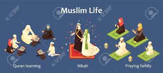 Even if it appears difficult to you to locate a decent. Isometric Set With Arab Family Characters Learning Quran Praying Royalty Free Cliparts Vectors And Stock Illustration Image 132728555