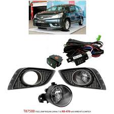 Desain stiker mobil ini bisa diaplikasikan/dipasang ke selain 'grand livina'. Buy Nissan Livina 2013 2015 Trio Super Bright Oem Fog Lamp Spot Light With Bulb Full Wirring Kit Socket Switch T87588