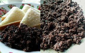 Warna hitam (black) dari sambal ini berasal dari bahan tauco atau taoco kedelai dan dari kecap asin kental. Resepi Sambal Hitam Pahang Original Iluminasi