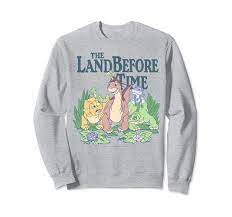 Amazon.com: Land Before Time Pastel Dinosaur Friends Sweatshirt : Clothing,  Shoes & Jewelry