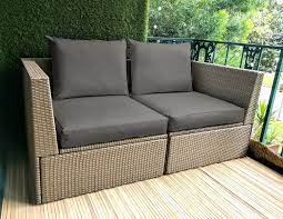 Sunbrella Ikea Outdoor Slip Cover Ikea Cushion Covers Ikea Decor Bespoke Arholma Covers Charcoal Dark Grey Ikea Outdoor Ikea Arholma Ikea Decor