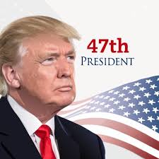 Donald john trump 47 th president united design Vector Image