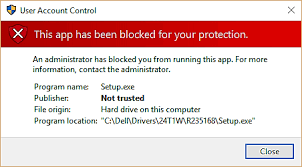 3 Ways To Fix This App Has Been Blocked For Your Protection