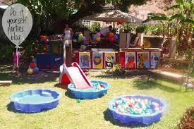 Summer Fun Do It Yourself Birthday Party For Kids Backyard Birthday Parties Summer Birthday Party Backyard Birthday