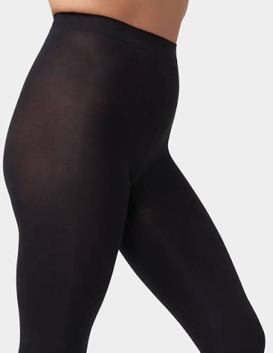 HUE Super Opaque Tights (Non CT) Black 1