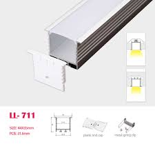 Accordingly, they are the undisputed top the. 1m 3 28ft 44mm 35mm Led Square Flanged Aluminum Profile With Flat Cover Plastic End Caps And Metal Spring Clips For Ceiling Or Recessed For Led Strip Lighting System