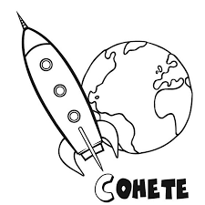 Dibujos Del Espacio Para Colorear