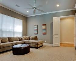 Whether it is a lighter hue or even a darker shade, there are if the carpet is dark grey, brighten up the wall colour shades. Love The Gray Walls And Neutral Carpet Beige Carpet Living Room Living Room Carpet Blue Living Room