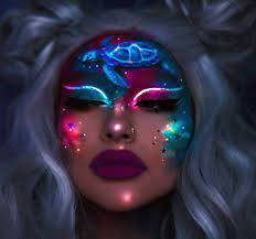 Maybe you would like to learn more about one of these? I Use Makeup Uv Paint And Light To Create Glow In The Dark Looks 20 Pics Bored Panda