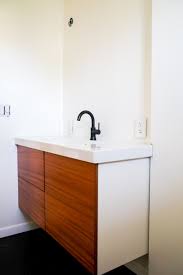 Make like bri of burts bris please and repurpose a pretty vintage dresser as a bathroom vanity. Custom Look Vanity For Less With Semihandmade Doors For Ikea Cabinets Week 5 Of The One Room Challenge Create Enjoy