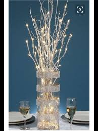 Pin By Carmen Reyes On Ideas Christmas Centerpieces Christmas Decorations White Christmas Decor