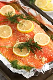 You can prepare it in advance, it's easy to grill or bake, it cooks evenly, and cleanup. Garlic Butter Baked Salmon Whole Or Fillets Spend With Pennies