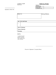 Dengan kata lain, ini adalah kontrak yang diminta pembeli untuk membeli barang dari penjual. Contoh Delivery Order Receipt Written Communication