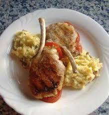 Koteletts Vom Iberico Schwein Mit Kartoffelolivenolstampf Rezept Rezept Rezepte Iberico Schwein Essen Geniessen