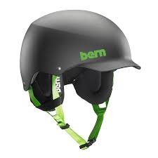 Bern Team Baker Mens Matte Black Eps Helmet