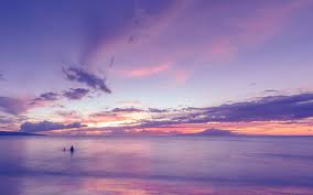 Check out the sunset clouds wallpaper and create the ultimate relaxed space with soft clouds and sunset, pink clouds over a calm sea. Ocean Clouds Sunset Purple Beach Wallpapers Hd Desktop And Mobile Backgrounds