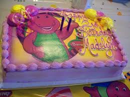 Barney Bj And Baby Bop Leave Custom Barney Birthday Cake Yelp Barney Birthday Cake Barney Birthday Party Barney Birthday