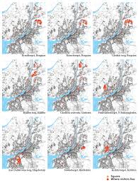 Bakom vm hjärta hjällbo står, förutom stadsdelsförvaltningen angered, rädda barnen, hyresgästföreningen, poseidon, göteborgs lokaler och västra götalands idrottsförbund. Catchment Area Of The Squares The Home Addresses Of Co Present People Download Scientific Diagram