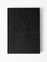 All Black Everything Coffee Table Book Coffee Table Book Design Coffee Table Book Layout Coffee Table Books