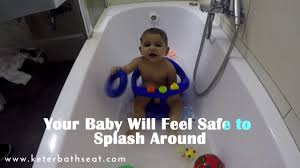 Keter Baby Bathtub Ring Seat Turn Bath Time Into Fun Time Youtube