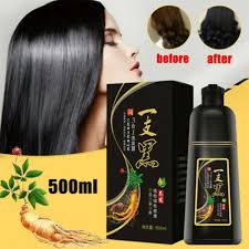 How to get black hair naturally. Buy 500ml Black Hair Shampoo Natural Ginger Hair Color Cream Hair Dye For Men Women At Affordable Prices Price 19 Usd Free Shipping Real Reviews With Photos Joom
