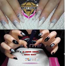Uñas negras con detalle de animal print en alguna de las uñas. Unas Esculpidas Negras Ê– Whatsapp 1130596995