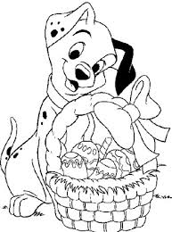 You may wish to color it yellow and green to accompany the nursery rhyme or simply make your own design. 101 Dalmations Coloring Page 101 Dalmations Basket 8a All Kids Network