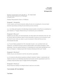 Cover Letter Template Gradtouch