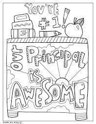 More than 600 free online coloring pages for kids: Our Principal Is Awesome Coloring Page Principal Appreciation Gifts Principal Gifts Principal Appreciation