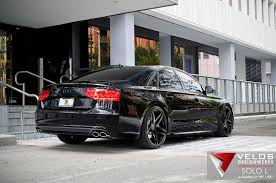 Photo 10 Audi S8 Custom Wheels Velos Solo L 22x9 0 Et Tire Size R22 22x11 0 Et Custom Wheels Audi Tyre Size