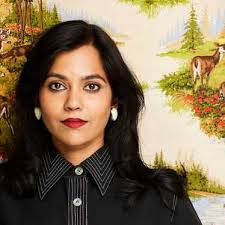 MARNI blue horn flower statement pendant necklace