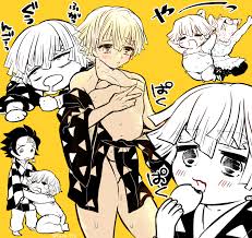 Demon slayer zenitsu fanart