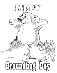 Whereas the angle of groundhog day lives on in punxsutawney, pa, retailers took to platforms. Groundhog Day Coloring Pages Free Printable Coloring Home