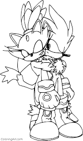 Find more coloring pages online for kids and adults of easy sonic free download coloring pages to print. Sonic The Hedgehog Coloring Pages Coloringall