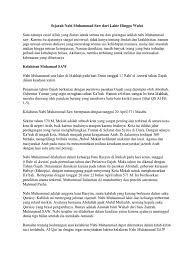 Kisah nabi muhammad saw singkat dari kelahiran, pernikahan, kenabian & turunnya wahyu, isra mi'raj, hijrah, mukjizat, keturunan, hingga sebagai umat islam, tentu saja kita wajib mengetahui tentang kisah nabi muhammad saw. Sejarah Kelahiran Nabi Muhammad