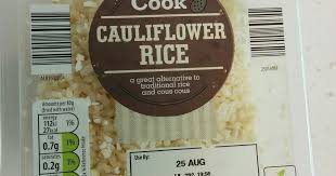 Speaking of calories, let's take a look at exactly how many are in each serving, shall we? Aldi Cauliflower Rice Nutrition Label
