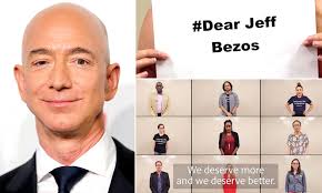 The names of The Washington Post employees that signed the petition to  owner Jeff Bezos