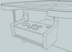 Raspberry pi powered mame machine in an ikea coffee table.i probably wouldn't recommend trying to build this unless you have a bit of experience with electronics. 20 Arcade Coffee Table Ideas Coffee Table Arcade Table