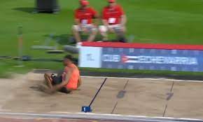Maybe you would like to learn more about one of these? Cuban Nearly Long Jumps Out Of Sand Pit With Best Mark In 23 Years Video Olympictalk Nbc Sports