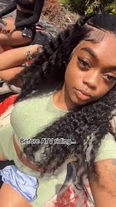 Why my favv had to come for me😭😭#CapCut #fypシ #foryourpage #atvriding  #atv #wigs #humanhairwigs #blackgirlhairstyles #brennashair