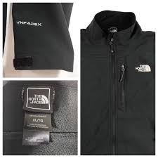 Black And White North Face Jacket Mens The North Face Tnf Apex Bionic Soft Shell Jacket Black Mens Large Xl Coat Ebay Soft Shell Jacket North Face Tnf Jackets