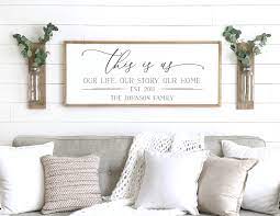 Since the family room is often tucked away from the other, more formal spaces, it is a good place for getting a little more playful with furniture and decor. 23 Best Living Room Wall Art Ideas And Designs For 2021