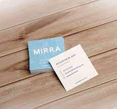 Create business cards to pass out at trade shows or to place in bag to encourage return business. Square Business Cards Overnight Prints