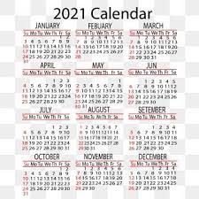 Calendar 2021 Yearly Vector Design 2021 Calendar Year Png Transparent Clipart Image And Psd File For Free Download Calendar Clipart Clip Art Calendar
