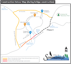 The issaquah transportation center is on the left down. Issaquah Fall City Road Improvement Project Update Construction To Begin On Aug 26