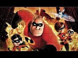 The Incredibles Cartoon Puzzle Youtube Cartoon Puzzle The Incredibles Cartoon