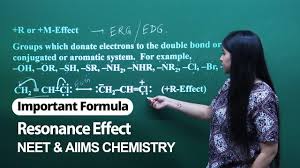 Resonance Effect Important Formulas For Neet Aiims Chemistry Misostudy Electron Configuration Chemistry Online Tests