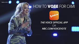 The official the voice app is available for iphone on the ios app store and for android phones on the google play store. Buffalo S Cami Clune Needs Wny S Help To Move On To The Voice Finale Wgrz Com