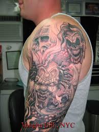 Good vs evil tattoo designs google search tattoo ideas evil. Good And Evil Arm Tattoos Arm Tattoo Sites